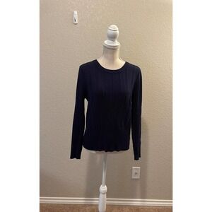 Nine West Navy Blue Sweater Size Juniors XXL